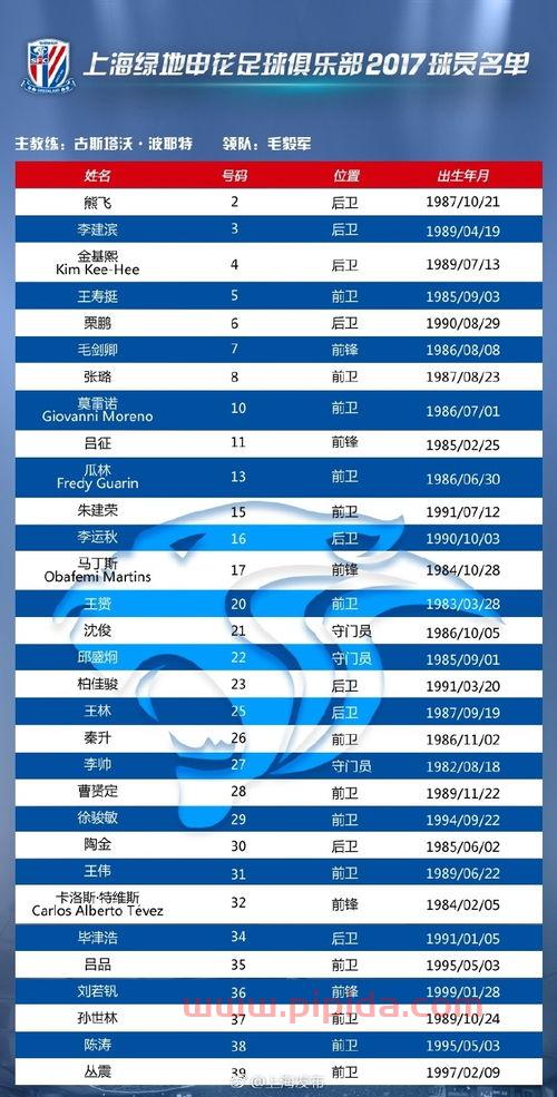 上港中超赛程时间表